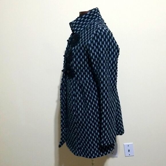 Freeway Green and Black Peacoat size Small - Picture 7 of 8